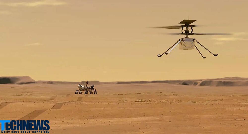 رکورد سرعت جدید برای بالگرد Ingenuity در مریخ [تماشا کنید]