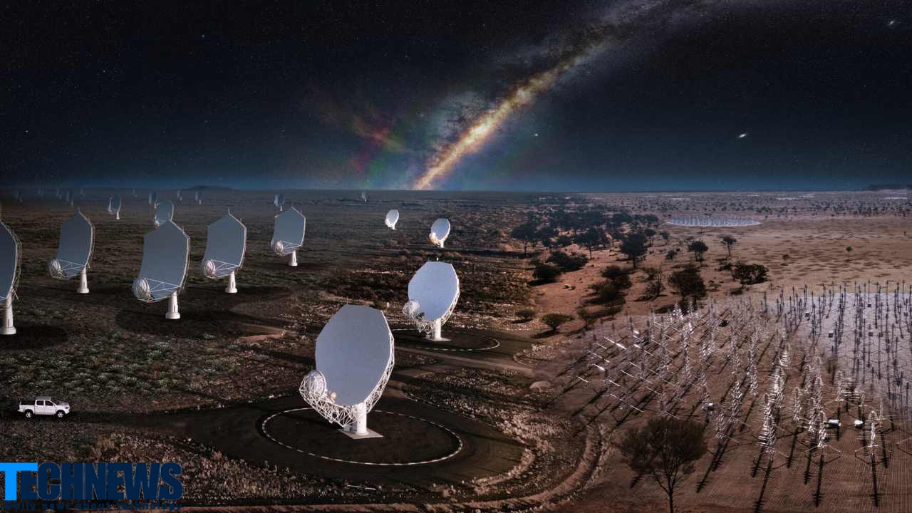 ساخت بزرگترین شبکه تلسکوپ جهان به نام رصد خانه آرایه کیلومتر مربع