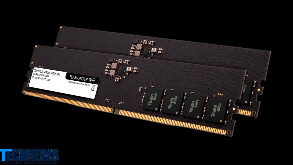 اولین کیت حافظه ۳۲ گیگابایتی DDR5-4800 تیم گروپ آماده عرضه شد