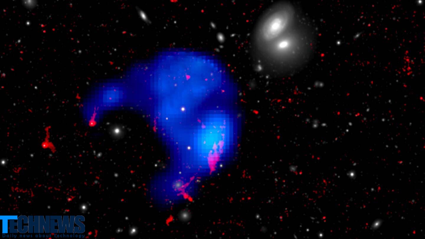 ابری بزرگتر از کهکشان راه شیری در یک منطقه ناشناخته کهکشان ها کشف شد