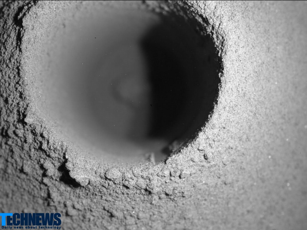 توضیح ناسا در مورد ناپدید شدن نمونه سنگ جمع آوری شده توسط استقامت