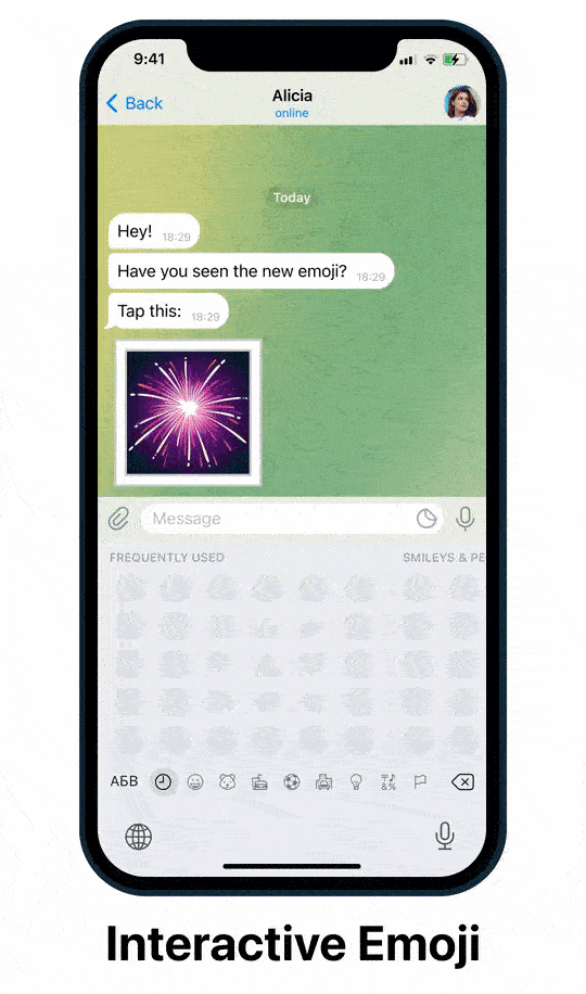 آپدیت جدید تلگرام به همراه ایموجی های جدید و تم اختصاصی برای هر چت منتشر شد