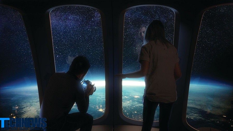وعده یک شرکت گردشگری فضایی برای سفر به فضا با بالن