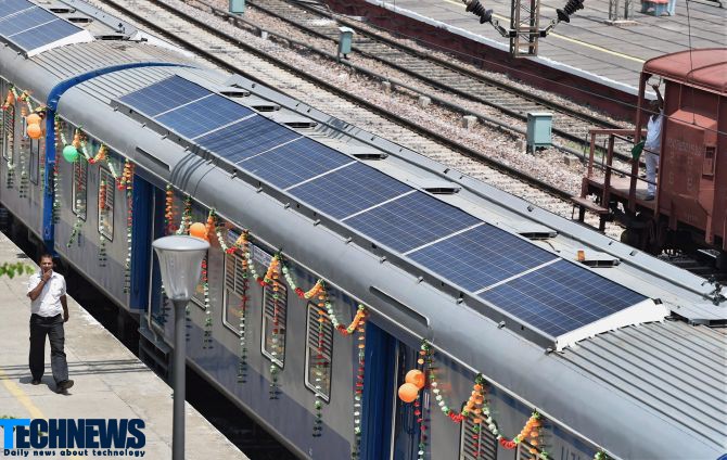 هندی ها مترو با انرژی خورشیدی ساختند