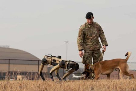 سگ های رباتیک در مرز ایالات متحده با کارکنان گمرک حفاظت مرزی همکاری می کنند