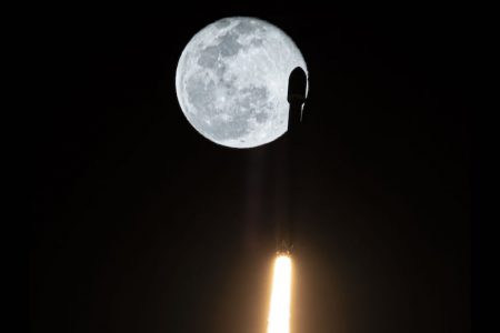 موشک اسپیس‌ایکس در مسیر برخورد به ماه رصد شد