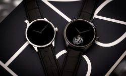شرکت H. Moser & Cie ساعت جدید خود را با سیاه ترین رنگ جهان عرضه می کند