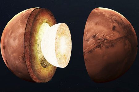 کشف ۴۷ مریخ لرزه قدیمی در زیر پوسته سیاره سرخ