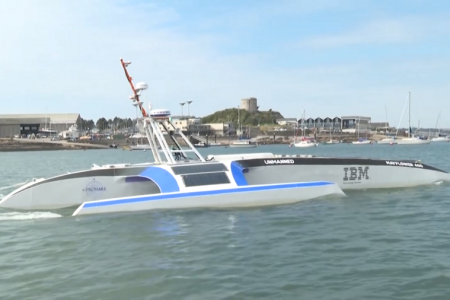 اولین کشتی خودران با کمک هوش مصنوعی سفر خود را به پایان می رساند