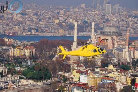 تور هلیکوپتر سواری در استانبول