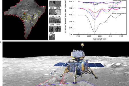 نمونه های خاک کاوشگر چینی چانگ ای 5 وجود آب در ماه را اثبات می کند