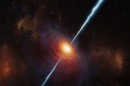 سریع ترین سیاه چاله کیهان در هر ثانیه یک زمین را می بلعد