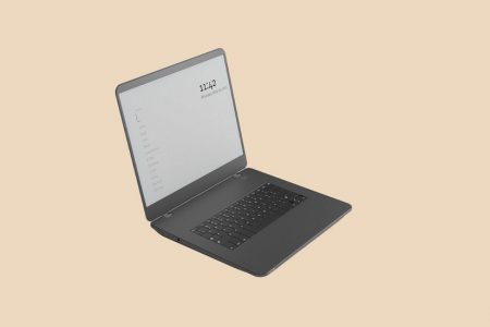 شرکت Modos اولین لپ تاپ با نمایشگر کاغذ الکترونیکی را می سازد