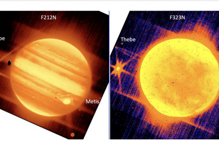 تیم تلسکوپ جیمز وب دو تصویر از سیاره مشتری منتشر کرد