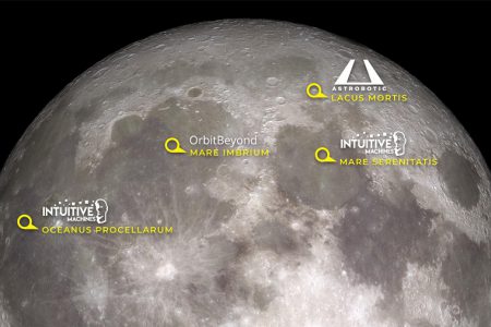ناسا مناطق مورد نظر برای فرود انسان بر روی ماه را منتشر می کند