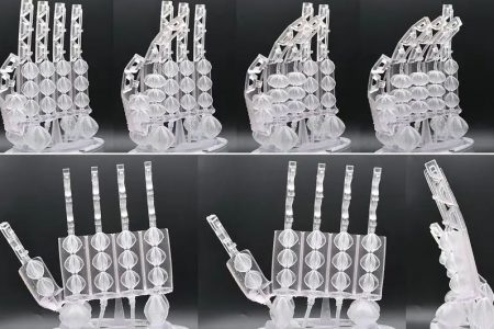 دست رباتیک پیشرفته می تواند انگشتان خود را خم کند