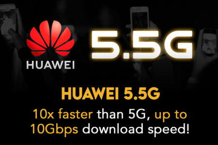 هواوی: اینترنت 5.5G با سرعت ۱۰ گیگابیت بر ثانیه در راه است