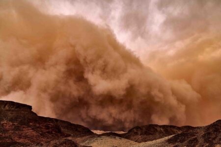 طوفان گرد و غبار عظیم در مریخ فروکش کرد