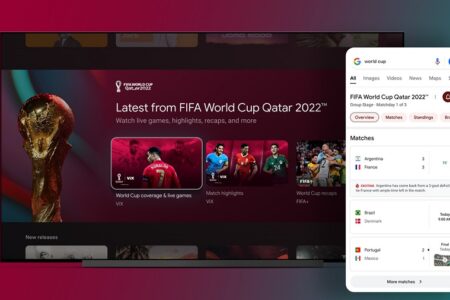 گوگل بروزرسانی جدیدی برای رویداد جام جهانی ۲۰۲۲ انجام داد
