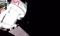 کپسول اوریون ویدیویی از ماه ثبت کرده است