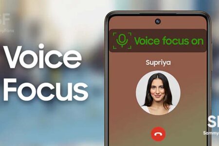 استفاده از قابلیت فوکوس صوتی برای افزایش کیفیت تماس در گوشی های میان رده سامسونگ