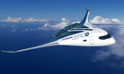 قلب سرد جدیدترین هواپیمای ایرباس با سوخت هیدروژنی رونمایی شد