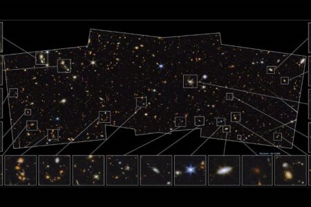 تصاویر جدید جیمز وب الماس های کهکشانی را به تصویر می کشد