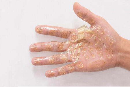 ساخت نوعی پوست هیدروژل لمسی برای استفاده در واقعیت مجازی و افزوده