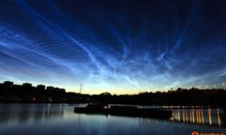 ماجرای ایجاد ابرهای شب تاب پس از پرتاب ماهواره های استارلینک