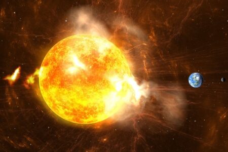 خلق شراره های خورشیدی با لیزر توسط دانشمندان چینی