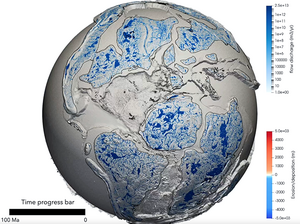 دقیق ترین مدل زمین شناسی، گذشته ۱۰۰ میلیون ساله زمین را نمایش می دهد