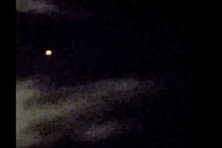 لحظه سوختن ماهواره استارلینک در جو به ثبت رسید