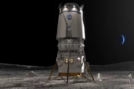 دومین فرودگر قمری ماموریت آرتمیس ۵ توسط بلواوریجین ساخته می‌شود