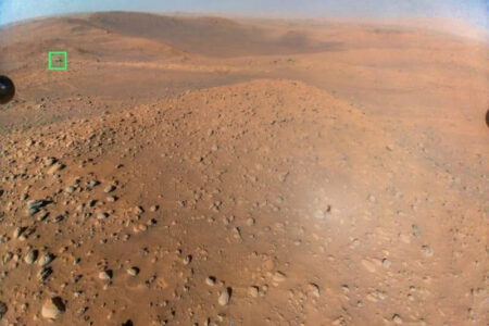 تصویر نبوغ از آسمان آبی مریخ محققان را شگفت زده کرد