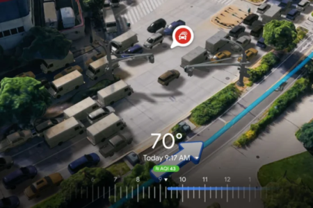 پیش نمایش سه بعدی سفر در گوگل مپس با کمک هوش مصنوعی