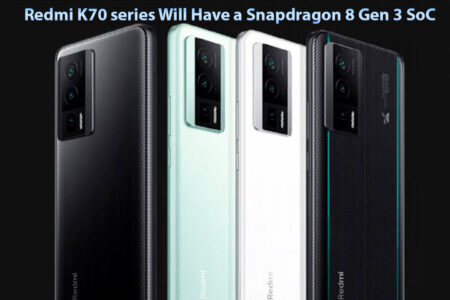 سری Redmi K70 با تراشه Snapdragon 8 Gen 3 عرضه خواهد شد