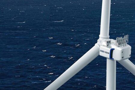 چین از بزرگترین توربین بادی جهان با قابلیت تولید ۱۶ مگاوات برق رونمایی کرد