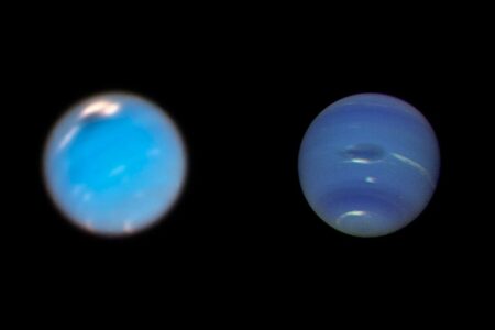 کاوشگر ویجر ۲ نقاط تاریک نپتون را به دانشمندان نشان داد