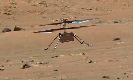 بالگرد نبوغ ناسا موفق به بیش از ۱۰۰ دقیقه پرواز در مریخ شد