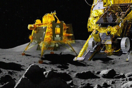 ماه‌نورد هند در قطب جنوب ماه گوگرد کشف کرد