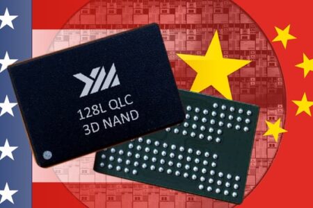 چین با وجود تحریم های ایالات متحده همچنان پیشتاز ساخت حافظه 3D NAND پیشرفته است