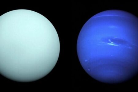 تصاویر جدید نپتون و اورانوس رنگ واقعی آنها را نشان می‌دهد