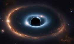 سیاه چاله عظیم مرکز کهکشان راه شیری فضا-زمان را به شدت خم کرده است