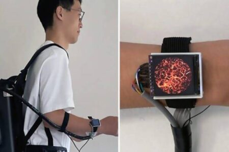 این ساعت هوشمند جدید جریان خون درون بدن را نمایش می‌دهد