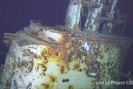 کشف زیردریایی آمریکایی USS Harder پس از ۸۰ سال