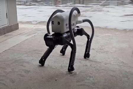 ساخت یک سگ رباتیک مستقل و تخصصی برای جمع آوری زباله‌ها