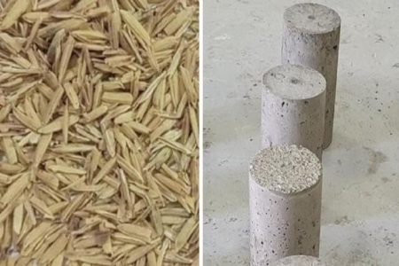 با کمک هوش مصنوعی می‌توان ضایعات برنج را به بتن تبدیل کرد