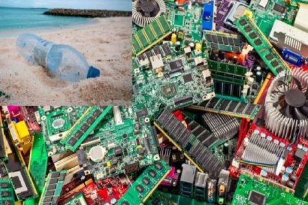 ابداع نوعی واکنش شیمیایی برای تبدیل زباله‌های پلاستیکی به دستگاه‌های الکترونیکی