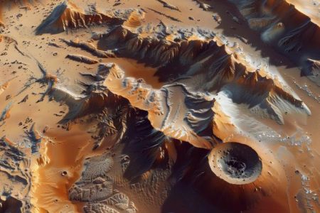 دانشمندان می‌گویند مریخ در قدیم گذشته سرد و یخبندانی داشته است