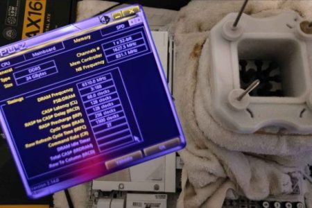 مادربرد Z890 Aorus Tachyon Ice: گیگابایت به رکورد جدید اورکلاک حافظه DDR5 دست یافت